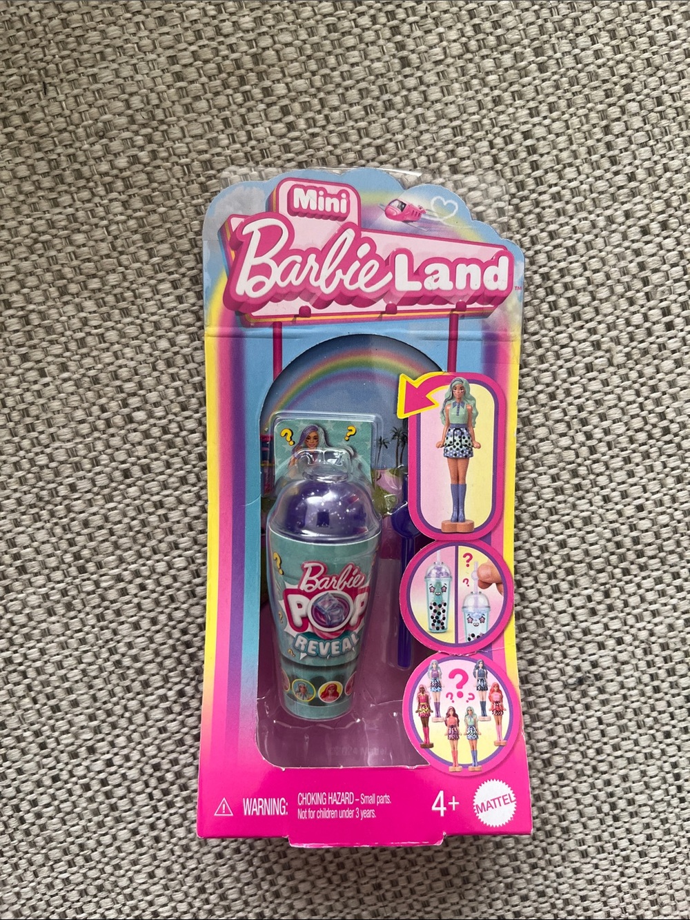 Barbie - Mini BarbieLand Pop Reveal 1.5-inch Doll with Surprise